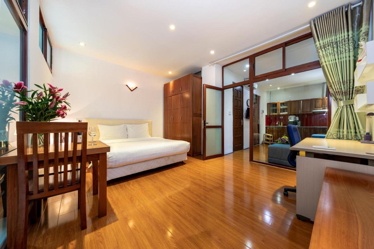 האנוי Hoa Giang Serviced Apartment מראה חיצוני תמונה