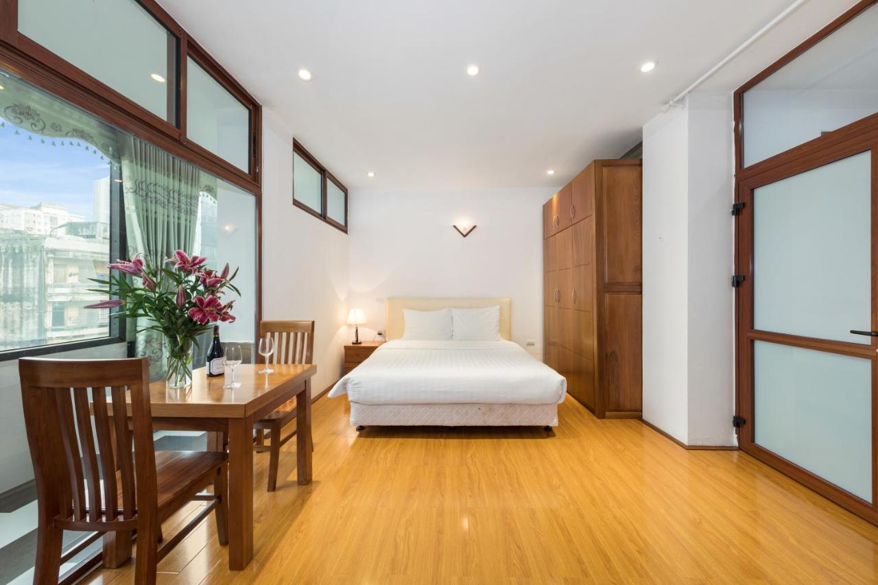 האנוי Hoa Giang Serviced Apartment מראה חיצוני תמונה